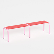 Rose pastel + Rouge