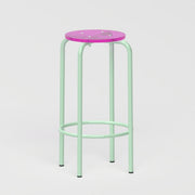Vert pastel + Rose