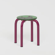 Aubergine + Vert
